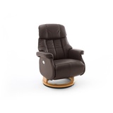 InnoSeat by MCA + Calgary Comfort Relaxer Relaxsessel Fernsehsessel XL elektrisch - versch. Farben - Braun/Natur