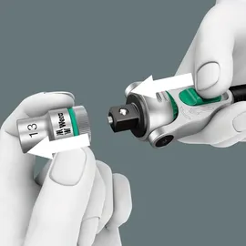 WERA 8100 SA 9 Zyklop Steckschlüsselsatz zöllig 28-tlg.