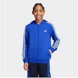 Adidas Kinder Kapuzensweat Train Essentials, LUCBLU/WHITE, 176