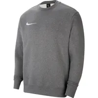 Nike Park 20 Fleece Crew Sweatshirt Charcoal Heathr/White, 3XL