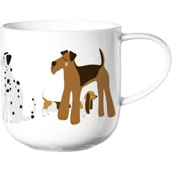 ASA coppa Henkelbecher, Dogs Motiv glänzend