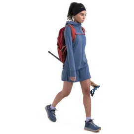 Icebreaker 260 Quantum IV Zip Ho Damen Kapuzenjacke (Blau L