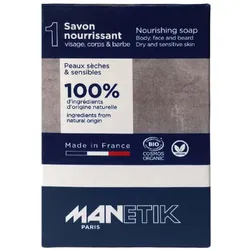 MANETIK Body. Face & Beard Soap - Nourishing 100g Bartpflege 