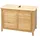 Mendler Waschbeckenunterschrank 80 x 60 x 40 cm braun