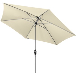 DOPPLER Sonnenschirm »Active«, Ø: 320 cm, abknickbar, Sonnenschutzfaktor: 50+ - beige