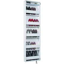 Germania Schuhschrank 50 x 195 cm Weiß