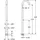 KWC AR Standdusche, F3, Edelstahl, freist., 207x2420x630 mm, hydr., o. Mischung