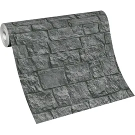 Erismann Vliestapete Stein grau 10,05 x 0,53 m