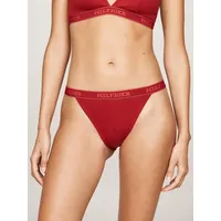 Tommy Hilfiger Underwear Tanga mit Logobund rot S (36)