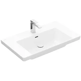 Villeroy & Boch Subway 3.0 80x47cm, eck., m 1 HL/mit ÜL, we C-plus
