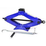 carparts online GmbH PKW KFZ Auto Scherenwagenheber Wagenheber Pannenhilfe bis 2T Blau 115MM-400MM