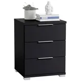 SchlafKONTOR Nachtkommode »Prag Nachtschrank Nachttisch Beistelltisch Schrank«, Schlafzimmerschrank mit 3 Schubkästen Holzwerkstoff Dekorfolie 46x61x42 cm Schlafzimmer, Nachttische