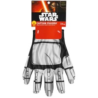 Rubie ́s Kostüm Star Wars 7 Captain Phasma Handschuhe für Kinder, Original lizenziertes Accessoire aus Star Wars: Das Erwachen der Macht weiß