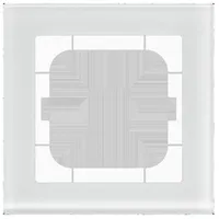 MDT Glasrahmen 1-fach ws BE-GTR163W.01