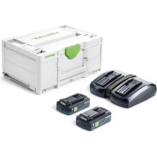 Festool Energie-Set SYS 18 V Li-Ion 2 x 4,0 Ah 577109
