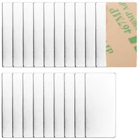 ECENCE Neodym Klebe-Magnete 20 Stck. selbstklebend Quader klein 20x10x1mm Rechteckig