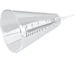 Garten-Niederschlagsmessgerät Kegelförmiger Regenmesser für effiziente Wasserkontrolle