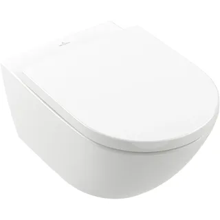 Villeroy & Boch Subway 3.0 Wand-WC mit WC-Sitz Weiß AntiBac CeramicPlus