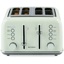 DT640E-CG 4-Scheiben-Toaster SST, 7 Bräunungsstufen-Einstellungen, 4 Programme