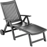 Kettler Roma Rollliege 185 x 71 x 41 cm Anthrazit