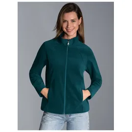 TRIGEMA Taillierte Fleecejacke Blau L