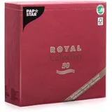 Papstar Servietten bordeaux 3-lagig 40,0 x 40,0 cm,