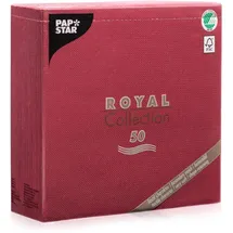 Papstar Servietten bordeaux 3-lagig 40,0 x 40,0 cm,