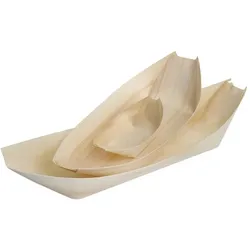Fiesta Green 100 Schiffchen Pappelholz Biologisch abbaubar 25cm