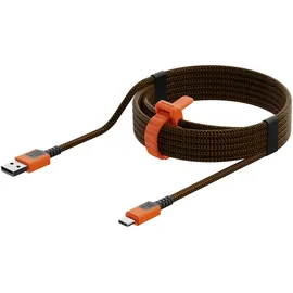 Xtorm USB-A auf USB-C 1,5 m Schwarz/Orange