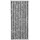 vidaXL Fliegenvorhang 56 x 185 cm Grau/Schwarz
