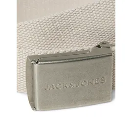 JACK & JONES Herrengürtel Polyester grau 95