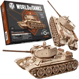 little story Nice Idea Holzpuzzle 3D – Panzer T-34-85