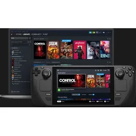 Valve Steam Deck OLED (1 TB, Handheld Spielkonsole, 2023) - Schwarz