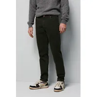 Meyer Five-Pocket-Hose Slim Fit Dunkelgrün W33/L34
