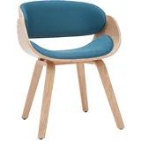 miliboo Design-stuhl Weiß und helles Holz Bent