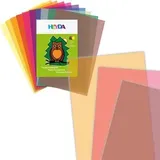 Heyda Transparentpapier 2048021, 24,5 x 34cm, 10 Farben sortiert, 42g/m2, 10 Blatt