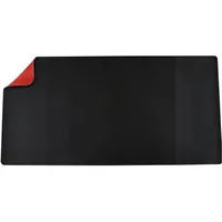 Deflecto Schreibtischunterlage doppelseitig schwarz/rot Kunstleder 120,0 x 60,0 cm, 1 St.