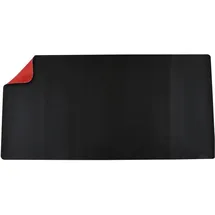 Deflecto Schreibtischunterlage doppelseitig schwarz/rot Kunstleder 120,0 x 60,0 cm, 1 St.