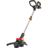 Worx "Nitro WG173E" Motorsensen bunt (schwarz/orange) 3-IN-1 Funktion, bürstenloser Motor, inkl. Akku und Ladegerät