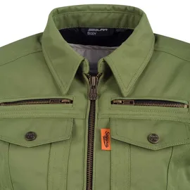 Segura Patrol Damen Motorrad Textiljacke Grün/Braun 38
