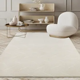 Novel Stilo Webteppich 120 x 160 cm Creme