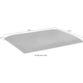 massivline & more Auflagekissen 50 x 39 x 4 cm grau 1 St.