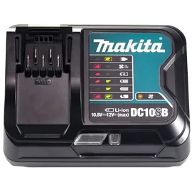 Makita Power Source Kit 4x BL 1021 B Akku 12 V max. 2,0 Ah CXT ( 4x 197396-9 + DC 10 SB Ladegerät ( 197363-4 ) + Makpac