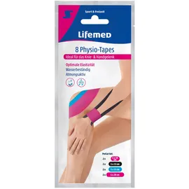 Lifemed 8 Lifemed Physio-Tapes Knie- und Handgelenk 4 Größen