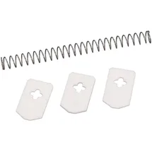 Leifheit Ersatzteil-Set 37202, 3 Abstreifgummis und Feder