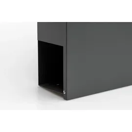 CMD 9047 Anthrazit inkl. Zeitungsfach