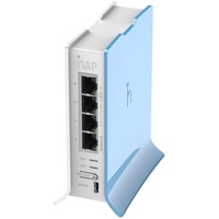 MikroTik RB941-2ND-TC Wireless Access Point 300 Mbit/s Blau Weiß