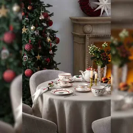 Villeroy & Boch Espressotasse mit Untertasse 0,07 l Rot 6 St.