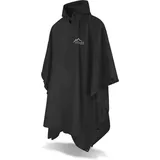 normani Regenponcho Ripstop Regenponcho Derry Wasserdichtes Regencape - Wassersäule: 6.000 mm braun|schwarz