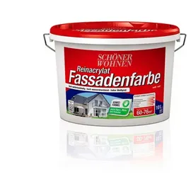 Schöner Wohnen FARBE Fassadenfarbe Weiß matt 2,5 l